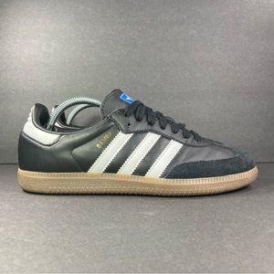 adidas B75807 Classic Samba OG Black & Gum Indoor Soccer Sneakers Men’s Size 5
